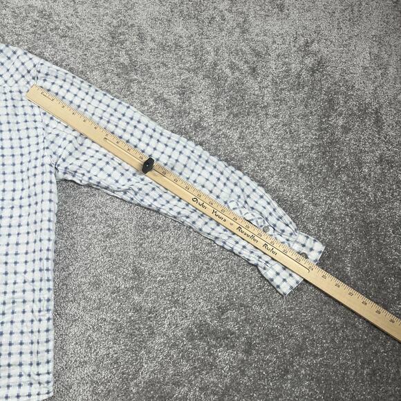 Carbon 2 Cobalt Button Up Shirt Mens Large Geometric Print White - Picture 11 of 12